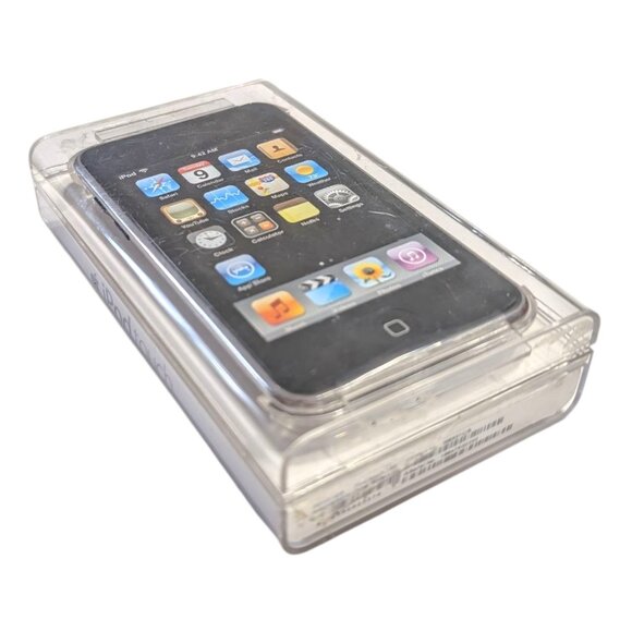 Apple iPod Touch A1288 Black/Chrome 32GB CIB w/ Charger Manual Sticker - Picture 3 of 15